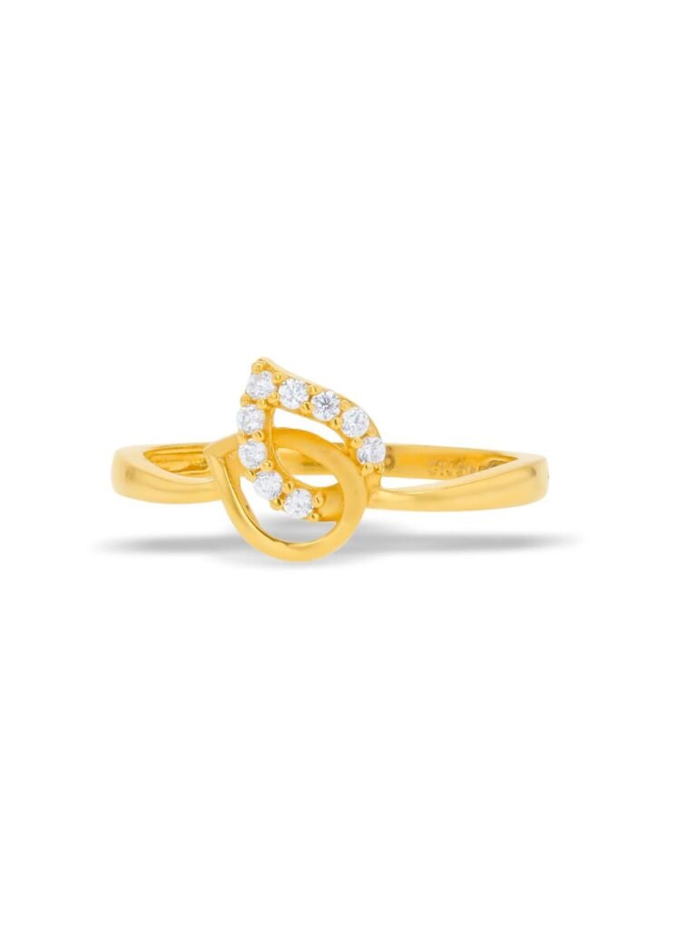 22K Gold Hand Ring