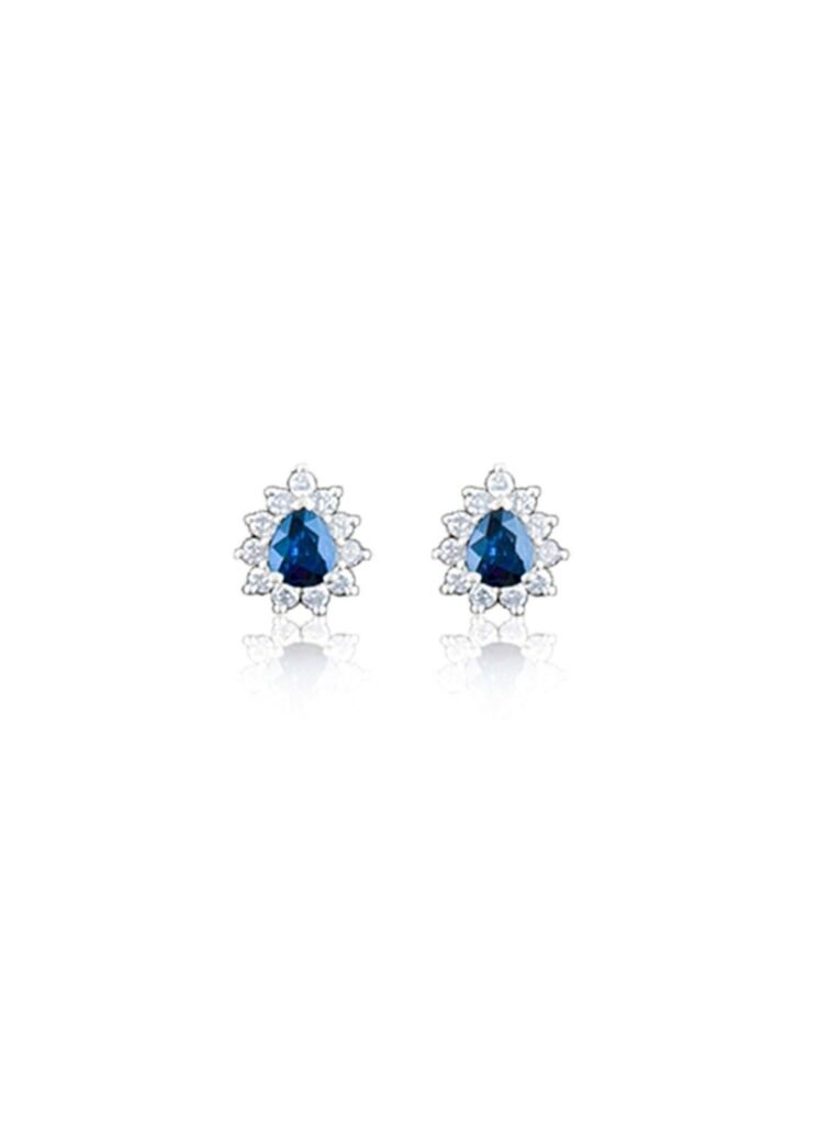 18K White Gold Earrings
