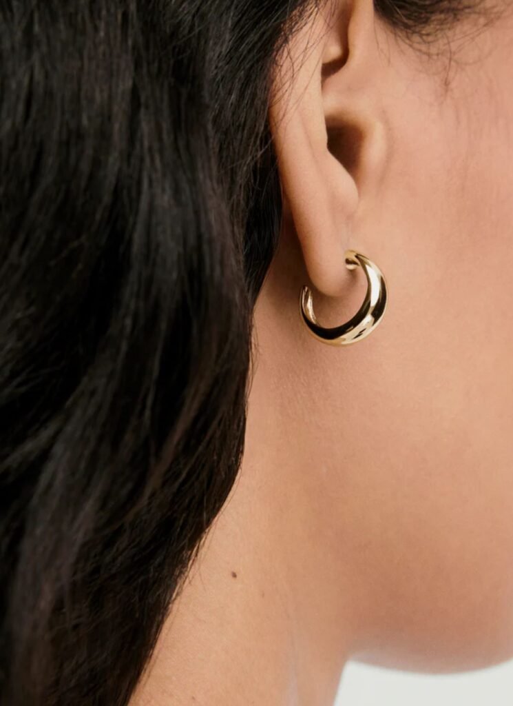 Gold Hoop Earrings