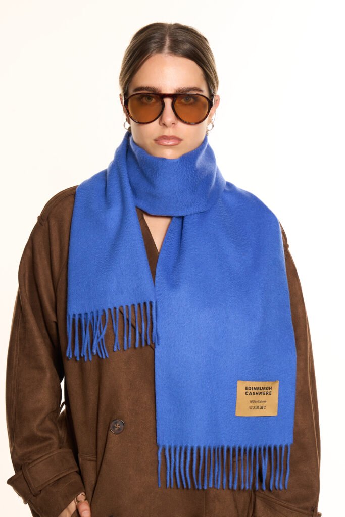 Scottish cashmere scarves