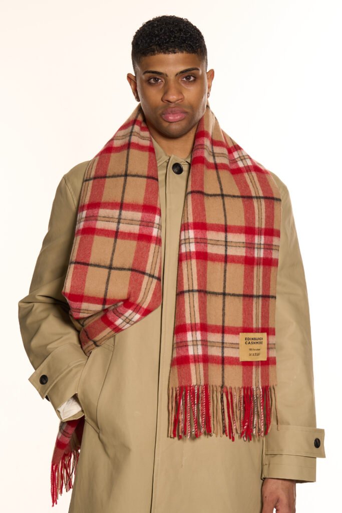 DC Scott stylish check scarve