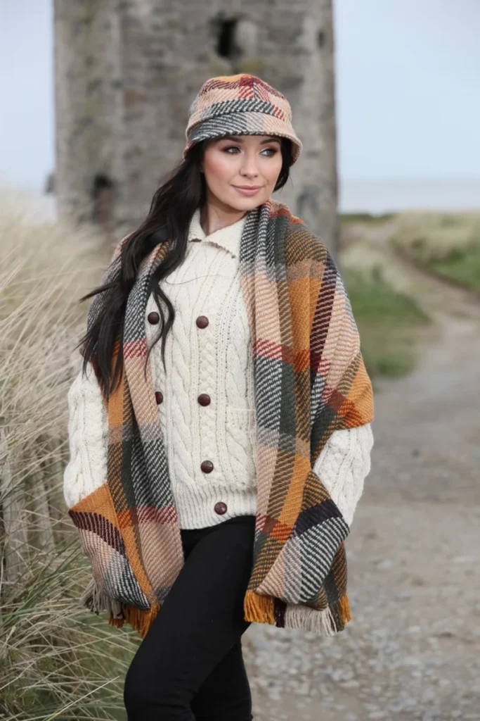 Wool Pocket Stole 