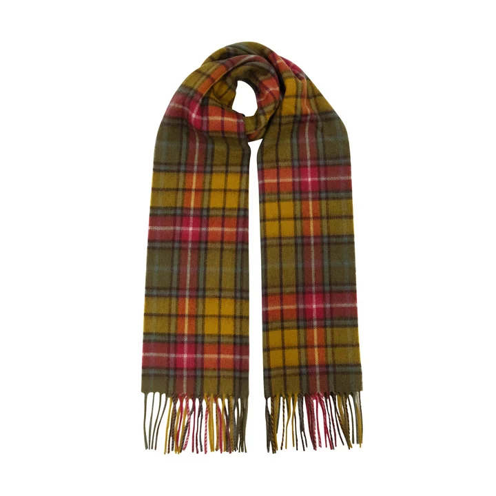 Pure Wool Tartan Scarf 