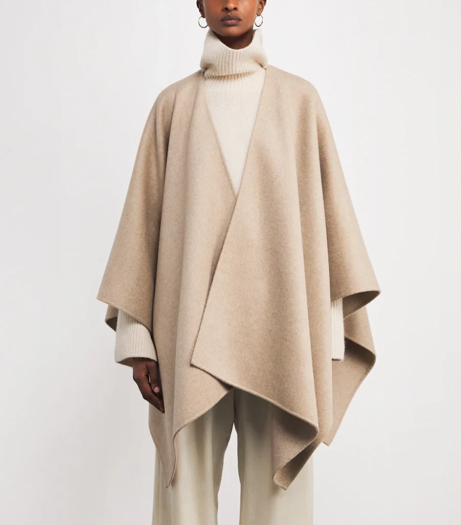 Wool-Cashmere Cassidy Cape 