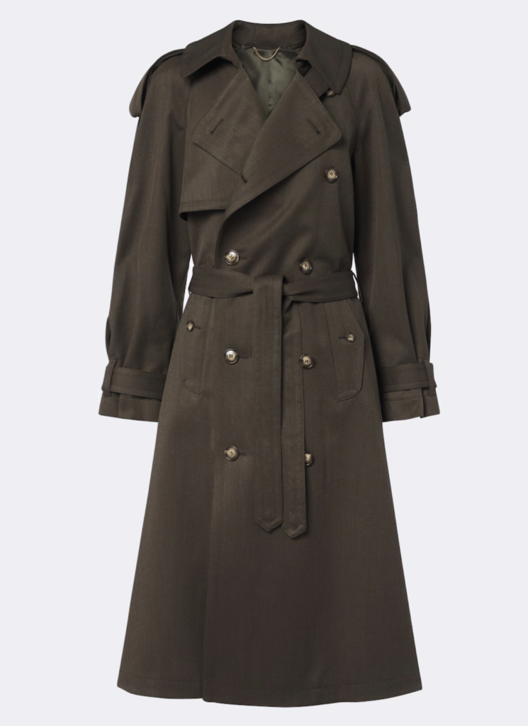 Esmee virgin wool trench coat