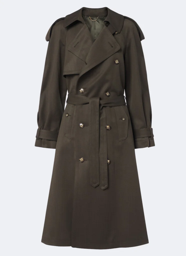 Esmee virgin wool trench coat
