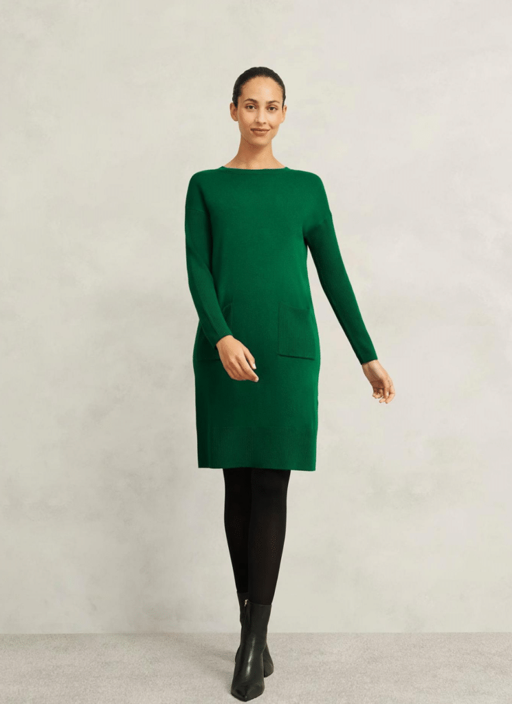 Devora Knitted Dress With Cashmere