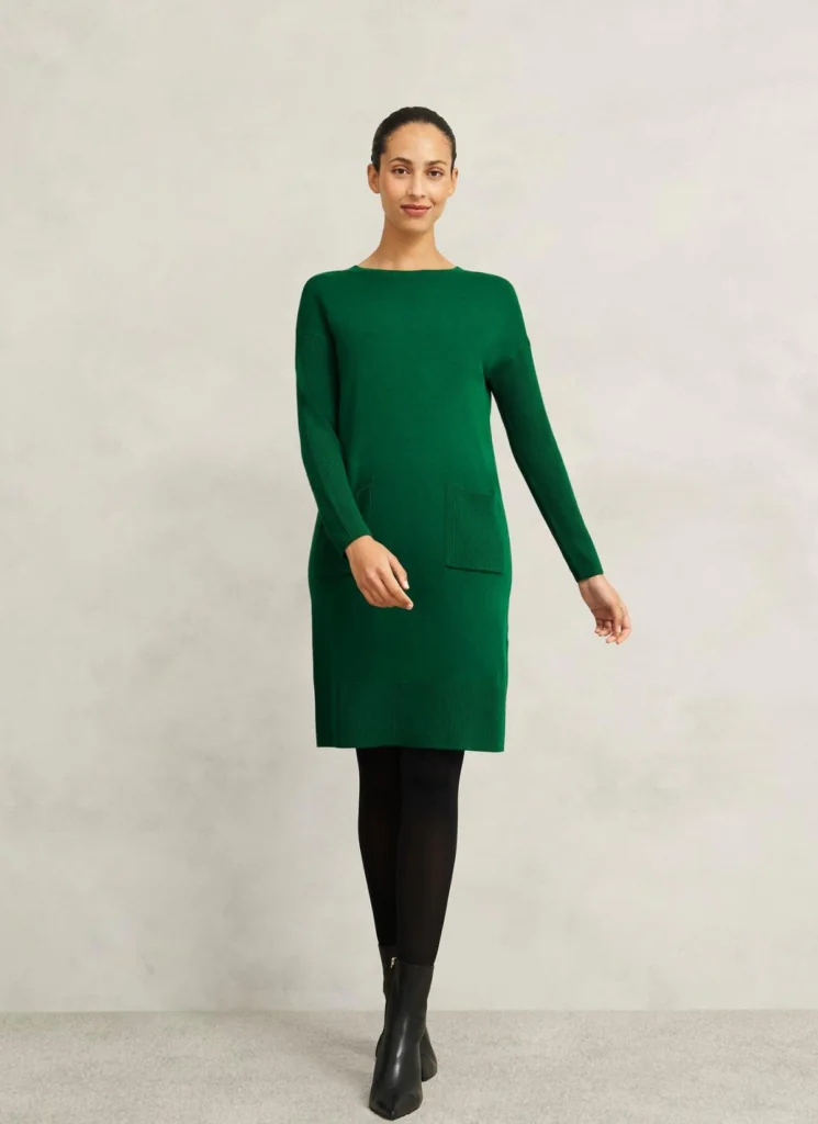 Devora Knitted Dress With Cashmere