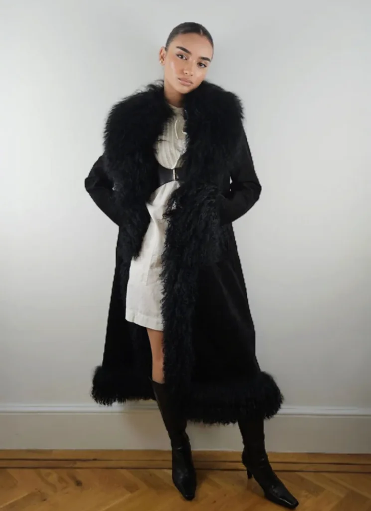 Shalah Suede Coat
