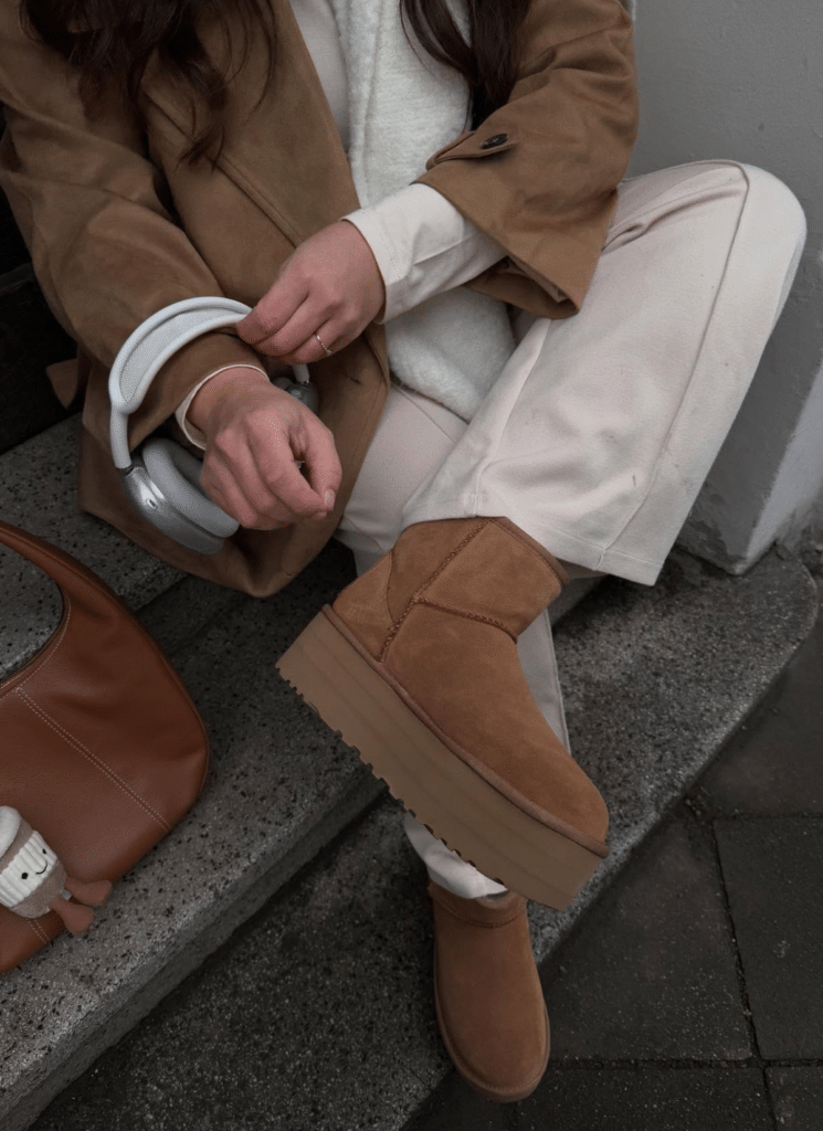 W CLASSIC MINI PLATFORM Camel