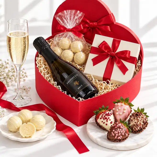 Bubbly Romance Valentine Box